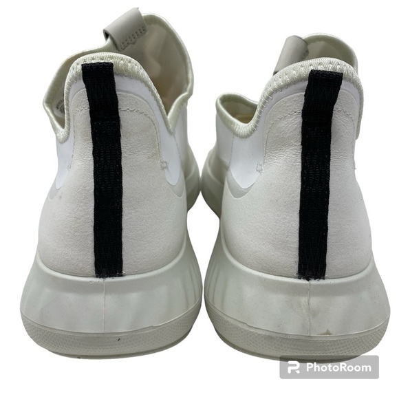 ECCO WOMEN'S ATH-1FW ALPHA SLIP ON SNEAKER Shadow White - Picture 6 of 8